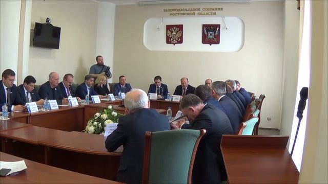 Обсуждение депутатами Зак собрания РО инициативы жителей ст. Кировской по проведению референдума смотреть онлайн