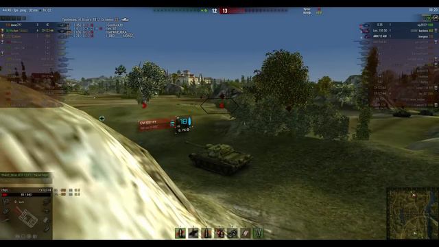 СУ-122-44 затащил бой смотреть онлайн