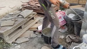 укладка натурального камня на стену