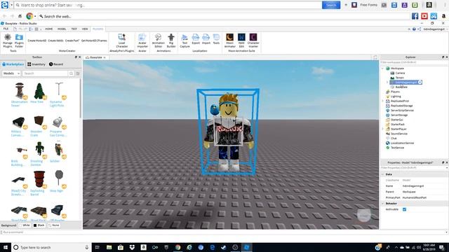 ROBLOX How To Change Your Character's Face In Roblox Studio (EASY TUTORIAL)) смотреть онлайн