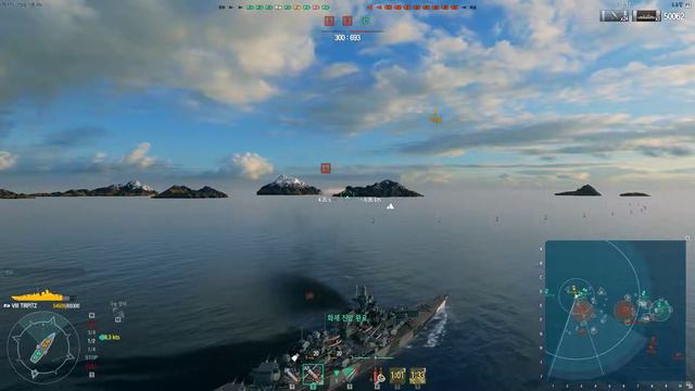World of Warships-Tirpitz play 162k dmg, devastating strike, confederate смотреть онлайн