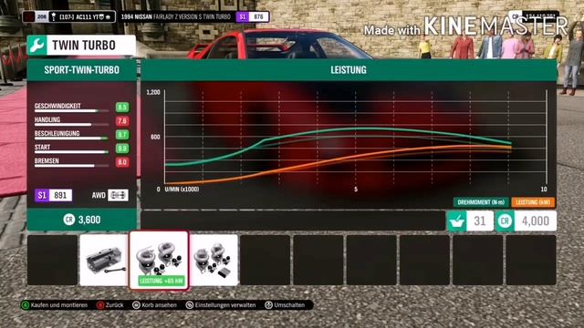 Nissan Fairlady Z Version S Twin Turbo + Tuning/Forza Horizon 4 смотреть онлайн