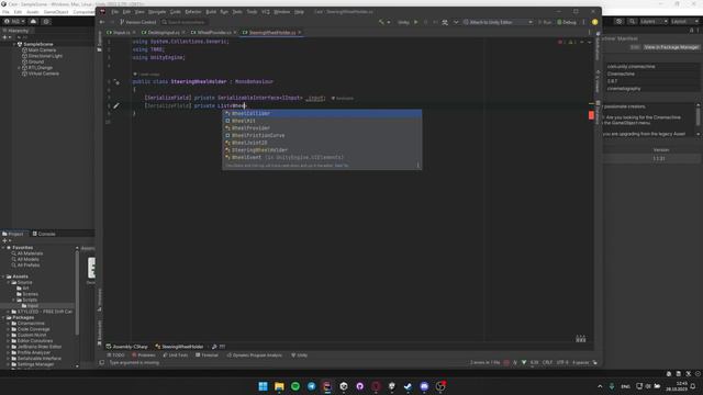 Как сделать управление автомобилем в Unity смотреть онлайн