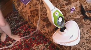 Помыл пол! Это нечто! Обзор паровой швабры KITFORT KT-1004-2