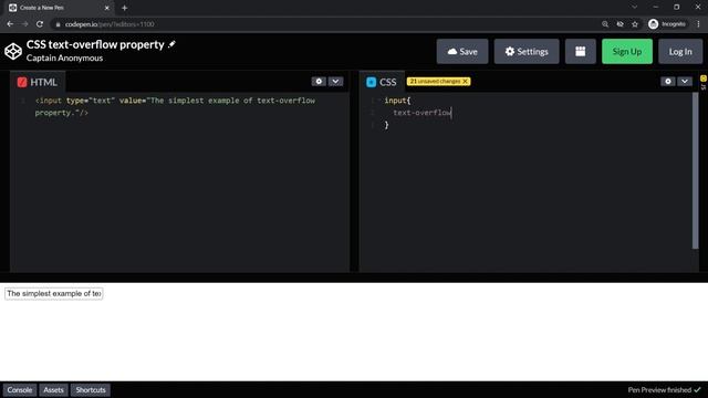 CSS Text Overflow Property | text-overflow | clip | ellipsis | string | initial | inherit смотреть онлайн