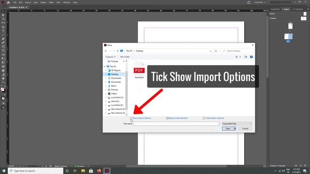 Import PDF To InDesign Multiple Pages - How to Open Multi Page Pdf in Adobe InDesign смотреть онлайн