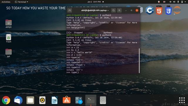 Python tutorial 004 || hex, oct, bin in python on ubuntu|| by Python Today смотреть онлайн