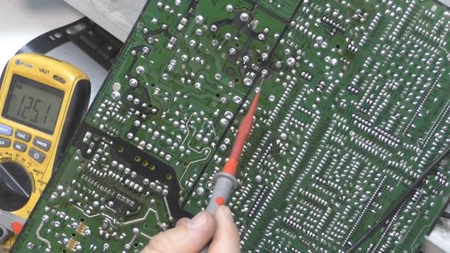 ремонт телевизора samsung cs-21a9wq (шасси KS2A) нет изображения (нет запуска строчной развертки смотреть онлайн