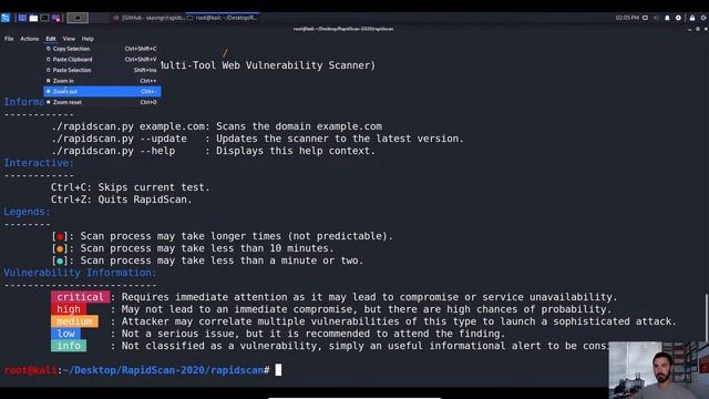 How to install the RapidScan Web Vulnerability Scanning Tool in Linux | Video 2020!! WATCH IT TODAY смотреть онлайн