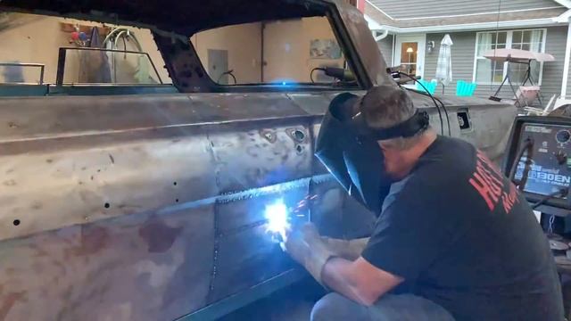 61 Impala Hardtop 4dr-2dr conversion part 7 смотреть онлайн