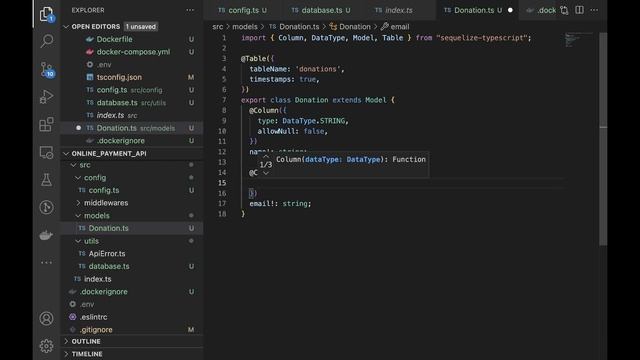#4 Database & Sequelize setup with docker (Part 2 Sequelize) смотреть онлайн