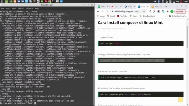Cara Install Composer di Linux Mint смотреть онлайн
