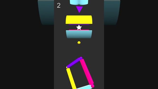 Color Switch 3D version game play смотреть онлайн