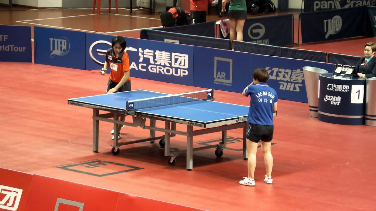ITTF WORLD TOUR RUSSIAN OPEN 2014 LEE DASOM - SAWETTABUT SUTHASINI2 смотреть онлайн