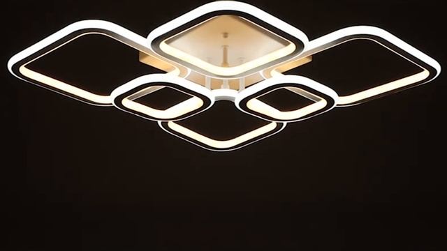 Люстра с ПДУ 71190/6 LED 162Вт диммер 3000-6000К белый 76х57х12,5 см 4934974 смотреть онлайн