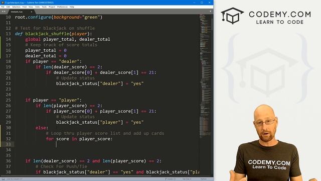 Blackjack Hit Me! - Python Tkinter GUI Tutorial 211 смотреть онлайн