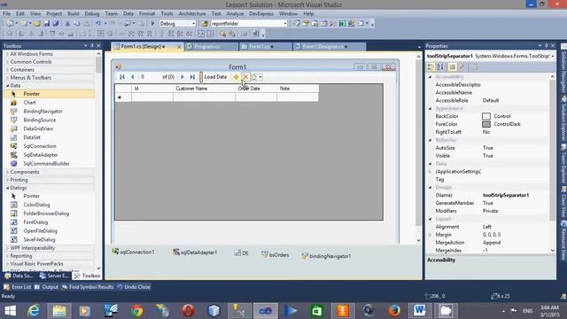 ADO.NET with SQL Server DB Lesson - Part 3 смотреть онлайн
