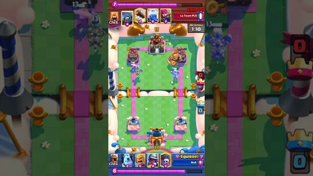 Squirrel. Мощная катка. NoA clan in Clash Royale. смотреть онлайн