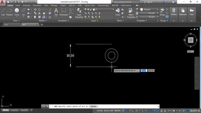 AUTODESK AUTOCAD CIVIL ENGINEERING SOFTWARE 11. How to Draw Arc In Auto cad смотреть онлайн