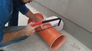Как ровно разметить и отпилить трубу. Лайфхак