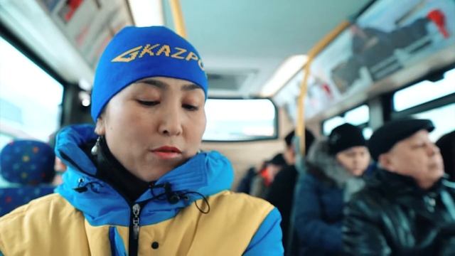 Один день. Я - почтальон. С Ботагоз Досыбаевой. смотреть онлайн