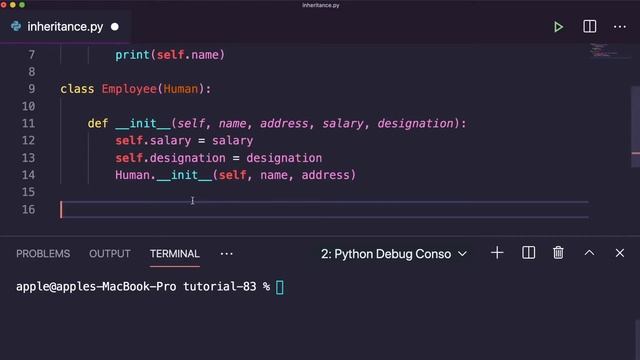 [30] Inheritance in Python | Python for Beginners смотреть онлайн