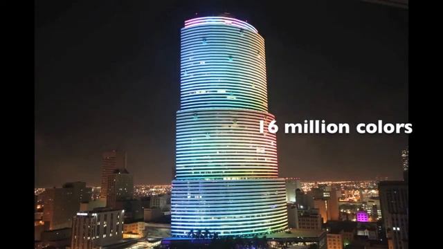 Miami Tower Color Changing LED Lighting смотреть онлайн