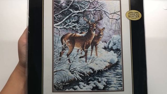 #27. Вышивка/ ПЛАНЫ на Зиму/ Dimensions 8817 - Garden Shed Snowmen/ Обзор/Начало отшива