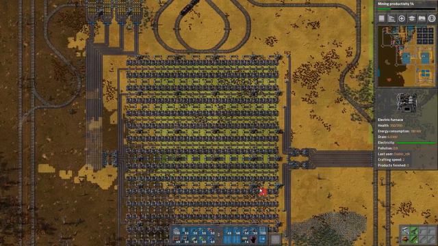 Factorio - Building a Mega Factory: Part 59 Finishing the new Iron smelting area. смотреть онлайн