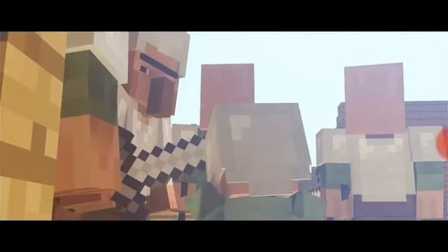 Жители против адского мира.minecraft. смотреть онлайн