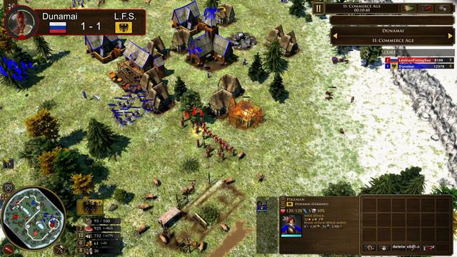 Germany can compete in Age 2! // Elimination Finals Game 3 // Age of Empires 3 смотреть онлайн