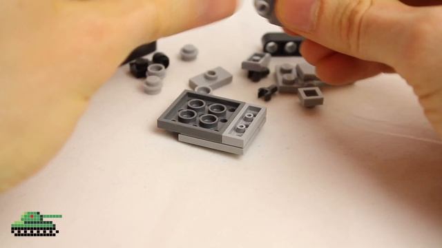 Micro lego tank PANZER 2 смотреть онлайн