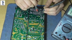 ЖК ТВ LG 42LN613V после грозы нет подсветки