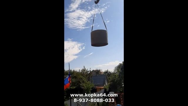 Монтаж жби колец