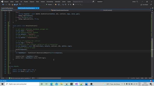 Aula 19 - Unity e Binance Smart Chain (BSC) - Como criar um Jogo NFT (parte 4) смотреть онлайн