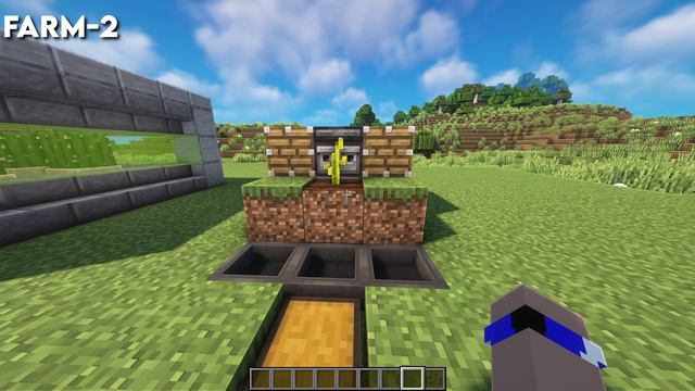 Minecraft 1.20+ Easy Mini Farm Tutorial / Bamboo Farm Cactus Farm Melon Farm Java+Bedrock смотреть онлайн