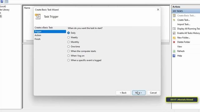 How to Run an App Automatically at Startup Using the Task Scheduler in Windows 11 смотреть онлайн