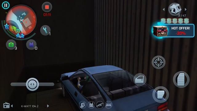 HOW TO LOSE THE COPS AT THE MILITARY BASE!! -Gangstar Vegas? смотреть онлайн