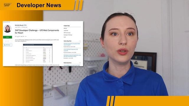 UI5con & reCAP, BTP SDK for iOS 9.2, Dev Challenge, Web Components, OCM | SAP Developer News смотреть онлайн