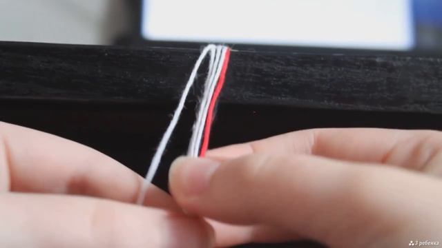 Как начать фенечку петелькой смотреть онлайн