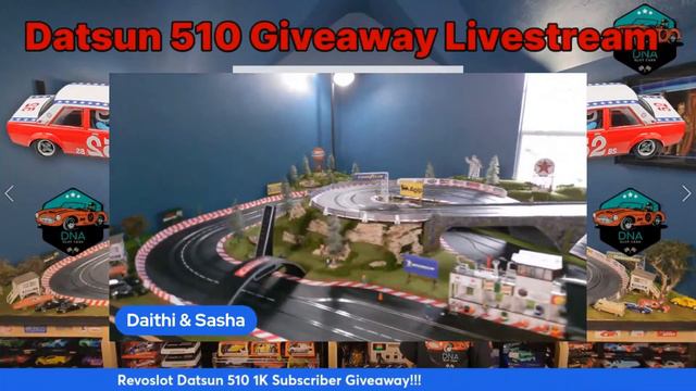 Datsun 510 1k Subscriber Giveaway - Livestream смотреть онлайн