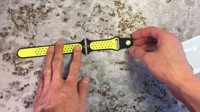Распаковка с Aliexpress: спортивный ремешок для Apple Watch смотреть онлайн