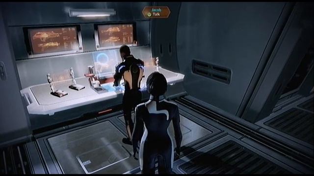 Mass Effect 2: Shepard & Jacob Romance смотреть онлайн