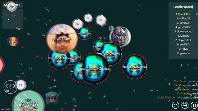 Destroying Lobby VS Validol ! (Agar.io 2.0) Mitos.is The Game смотреть онлайн
