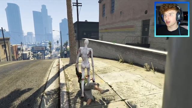 Playing As SCP-096 In GTA 5.. (RAMPAGE) смотреть онлайн