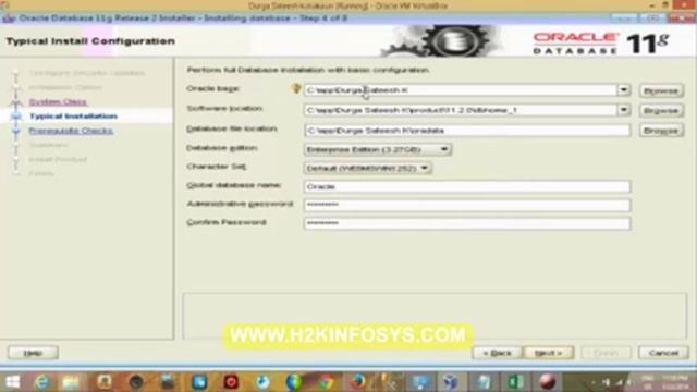 Oracle Database Installation | SQL | Database Testing Training | online training by H2Kinfosys смотреть онлайн
