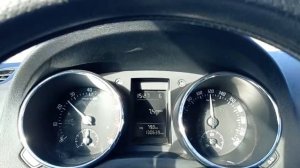 Расход топлива skoda yeti 1.2  tsi по трассе, скорость 90,120,130