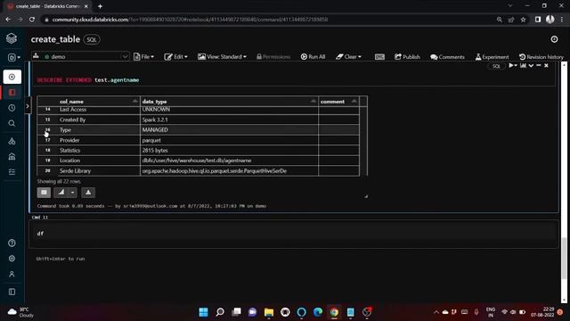 Spark - Create Tables смотреть онлайн