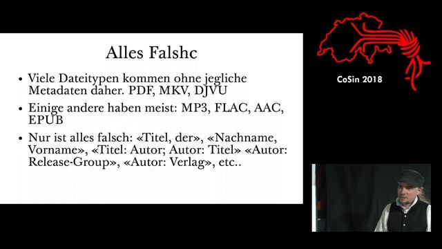 Dateinamen sind Schall und Rauch | CoSin 2018 смотреть онлайн