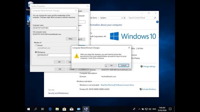 How to remove a computer from a Domain Controller смотреть онлайн